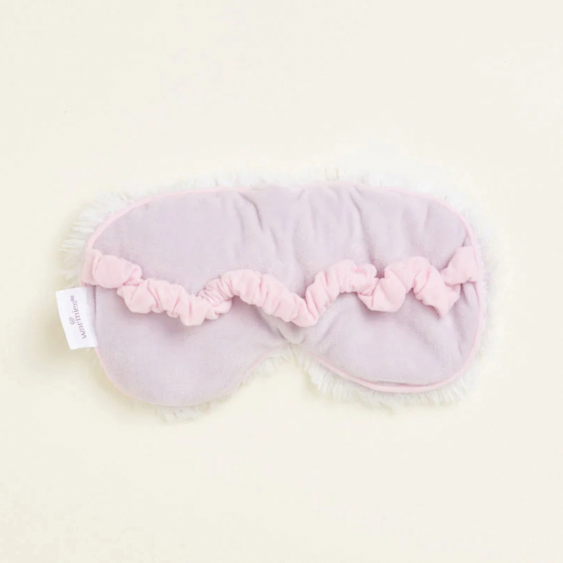 Warmies Marshmallow CPE-MARSH-P Eye Mask, 8-1/2 x 4 x 2 in, Lavender - 3