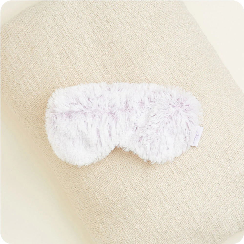 Warmies Marshmallow CPE-MARSH-P Eye Mask, 8-1/2 x 4 x 2 in, Lavender - 4
