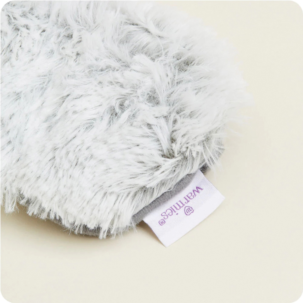 Warmies Marshmallow CPE-MARSH-G Eye Mask, 8-1/2 x 4 x 2 in, Gray - 5