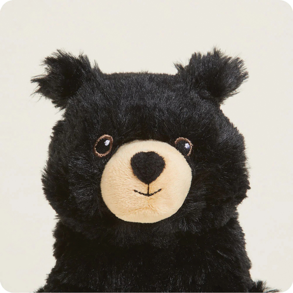 Warmies CPJ-BEA-4 Junior Bear Toy, All, Black - 2