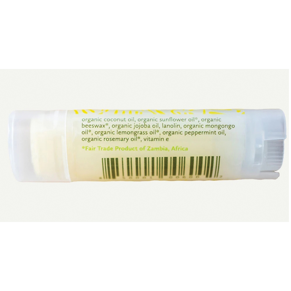 Zambeezi 06076 Lip Balm, Lemongrass, 0.15 oz, Tube - 2