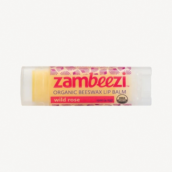 Zambeezi 223 Lip Balm, Wild Rose, 0.15 oz, Tube - 4