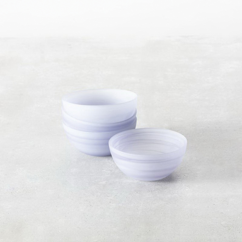 Fortessa La Jolla Series 2600.AMTHYST06 Individual Bowl Set, 22 oz, 6 in Dia, Glass, Amethyst - 2