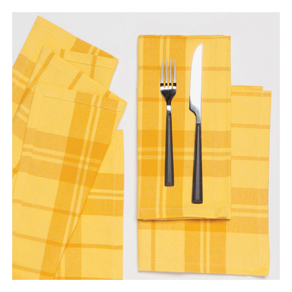 Now Designs by Danica Second Spin Series 1046001 Napkin, Polyester/Recycled Cotton, Yellow - 2