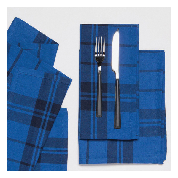 Now Designs by Danica Second Spin Series 1046003 Napkin, Polyester/Recycled Cotton, Indigo - 2