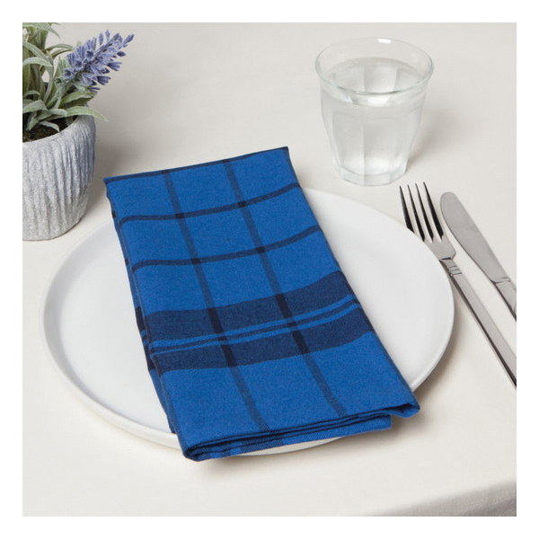 Now Designs by Danica Second Spin Series 1046003 Napkin, Polyester/Recycled Cotton, Indigo - 3