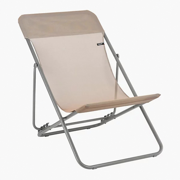 Lafuma LFM5170-9875 Outdoor Folding Chair Set, 24 in W, 38 in D, 33 in H, 310 lb, Batyline Fabric Seat, Steel Frame - 4