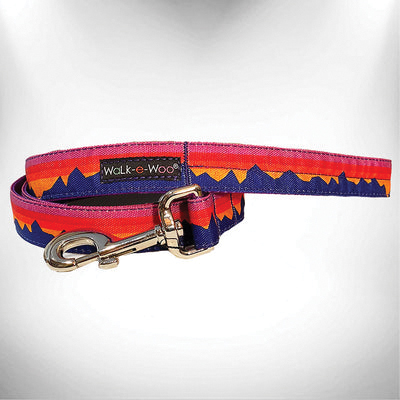 WaLk-e-Woo 313 Dog Collar and Lead, 18 to 28 in, 1-1/2 in W, Nylon - 2
