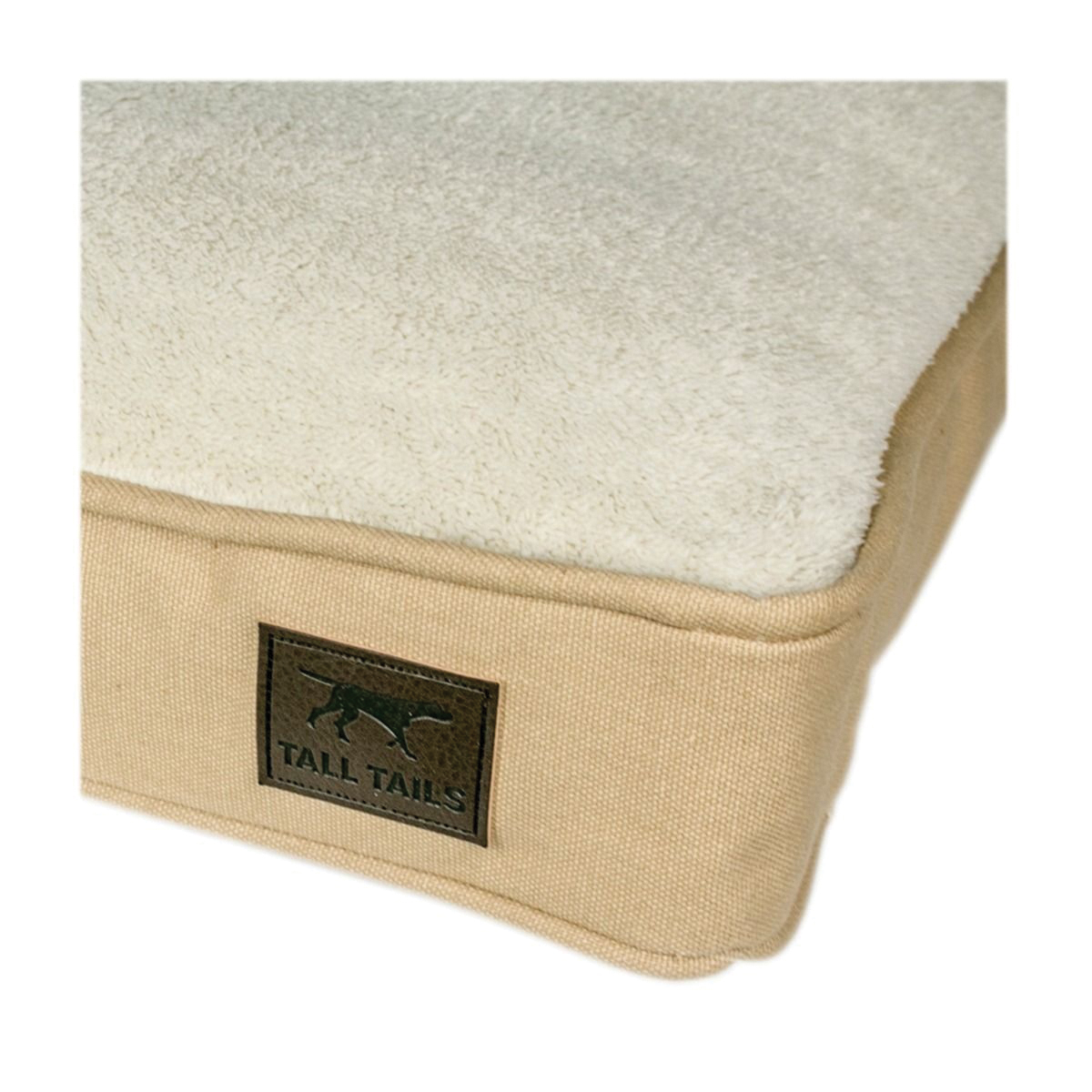 Tall Tails Dream Chaser Series PCB330193 Cushion Bed, 42 in L, 28 in W, Khaki - 3