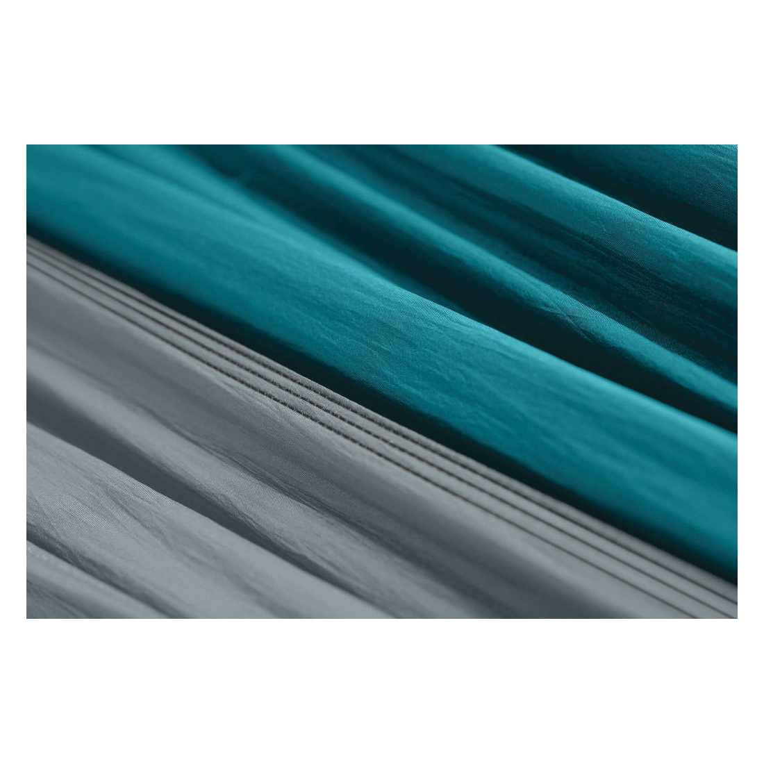 ENO DoubleNest Series DN011 Hammock, 9 ft 6 in L, 6 ft 4 in W, 400 lb, Aluminum/Nylon, Gray/Seafoam - 5