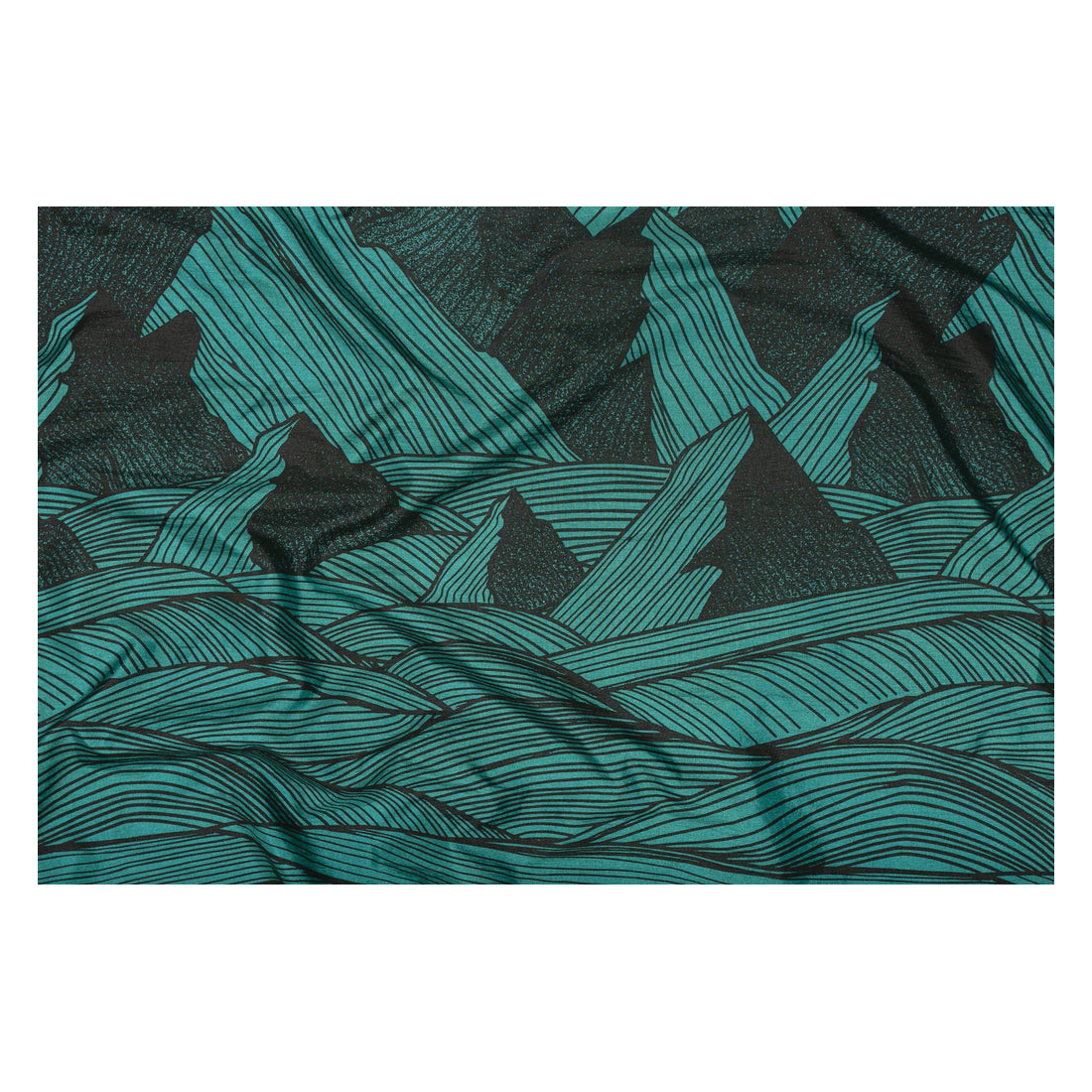 ENO DoubleNest Series DNP340 Hammock, 9 ft 6 in L, 6 ft 4 in W, 400 lb, Aluminum/Nylon, Gray/Mountains to Sea - 4