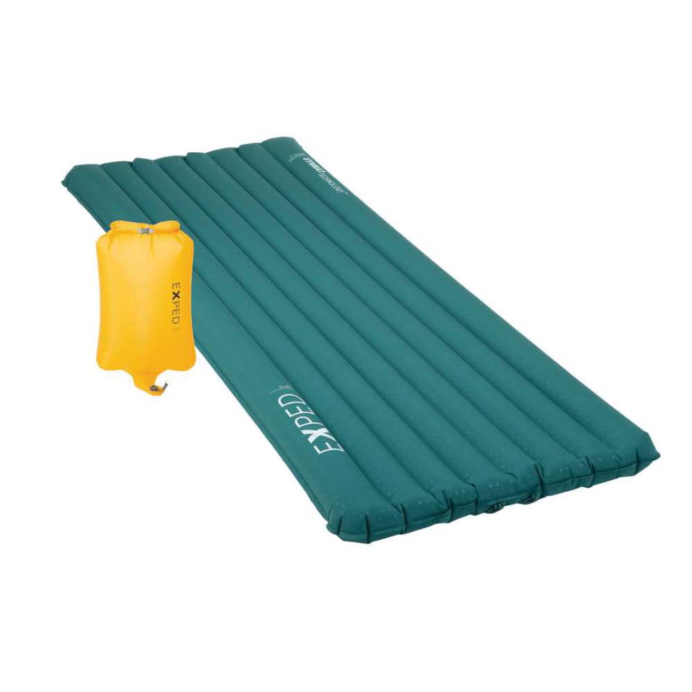Exped Dura 5R Series 7640445454292 Sleeping Pad, 197 cm L, 65 cm W, 170D/75D Polyester/Fabric/TPU, Cypress - 2