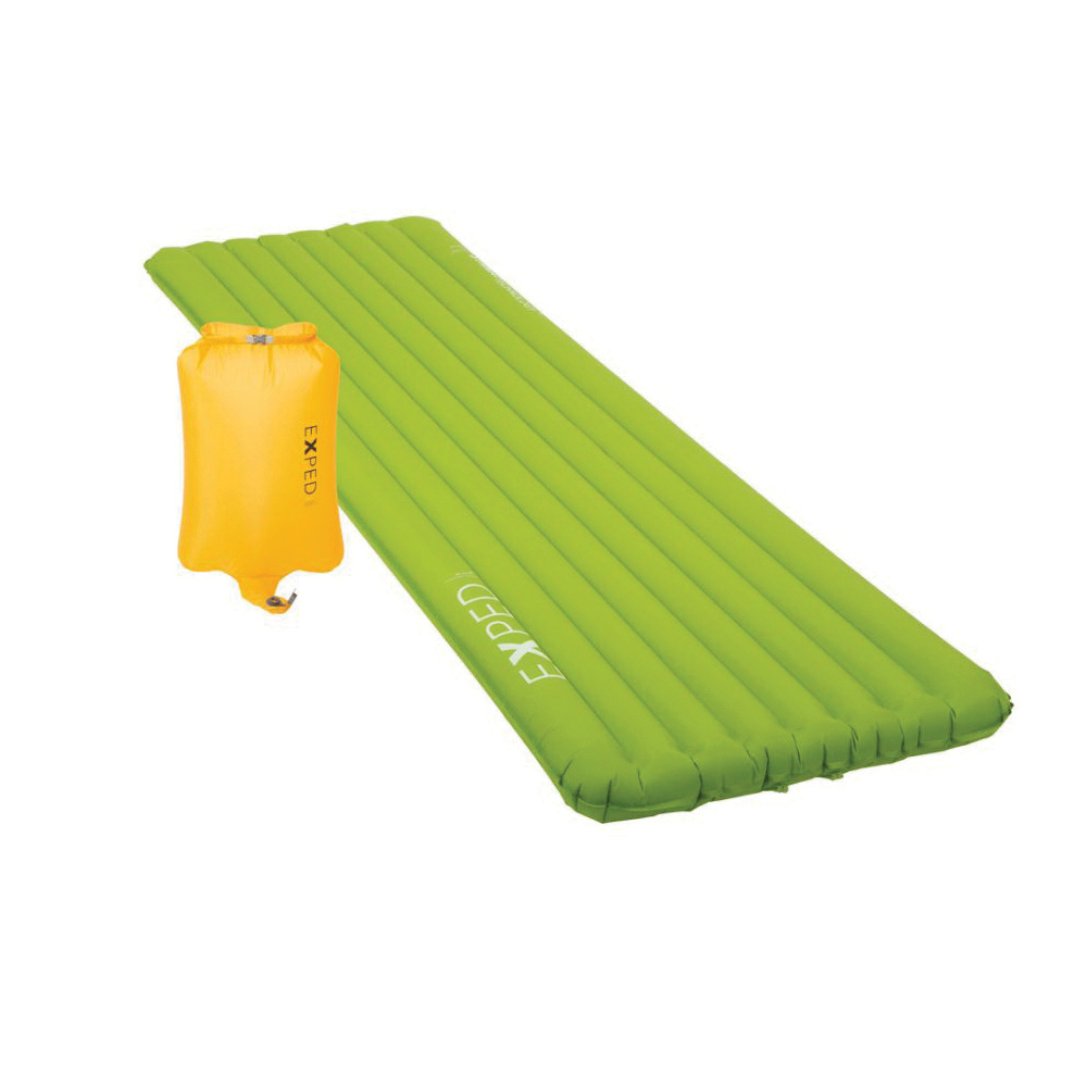Exped Ultra 3R Series 7640445454476 Sleeping Pad, 183 cm L, 52 cm W, 20D Polyester/Fabric/TPU, Lichen - 2