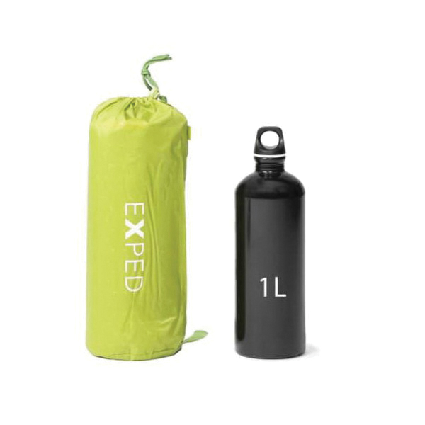 Exped Ultra 3R Series 7640445454483 Sleeping Pad, 183 cm L, 65 cm W, 20D Polyester/Fabric/TPU, Lichen - 4