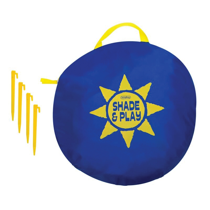 Schylling 2166 Play Shade Pop Up Tent, 39 in L, 51 in W, 31 in H, Polyester Fabric, Blue Fabric - 3