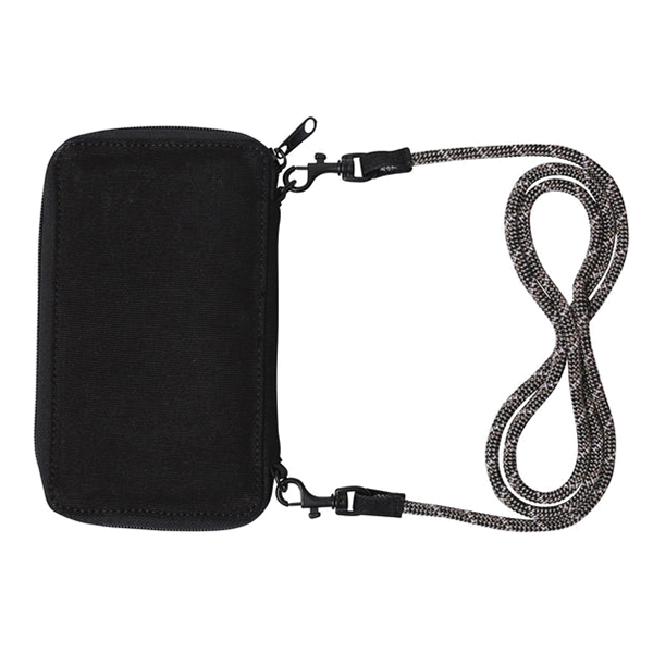 Kavu 9104-20 Go Time Wallet Case, Women's, 1-Main Compartment, Zipper, Black - 2