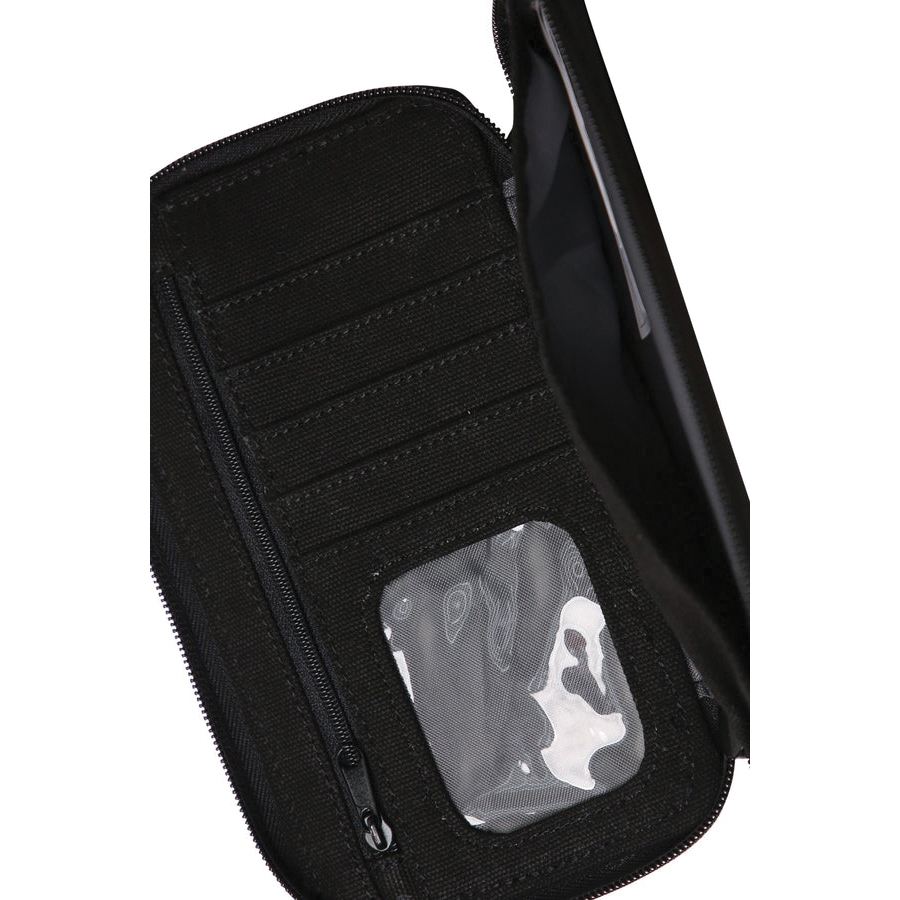 Kavu 9104-20 Go Time Wallet Case, Women's, 1-Main Compartment, Zipper, Black - 4