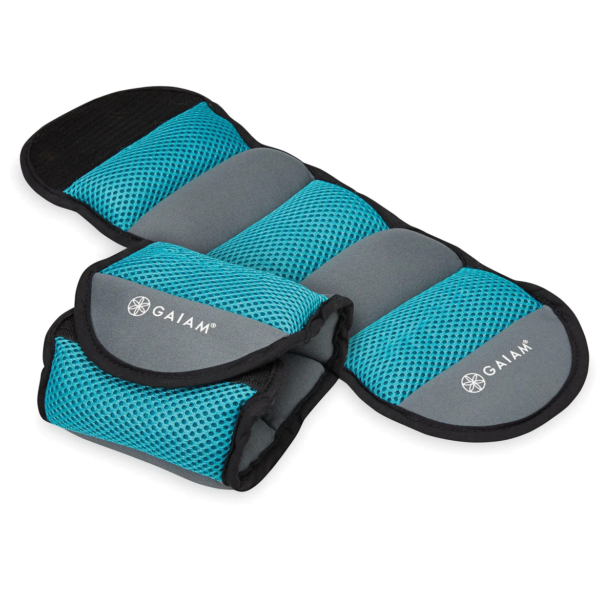 Gaiam 05-62327 Restore Ankle Weight, Neoprene/Polyester/Sand Fill - 3