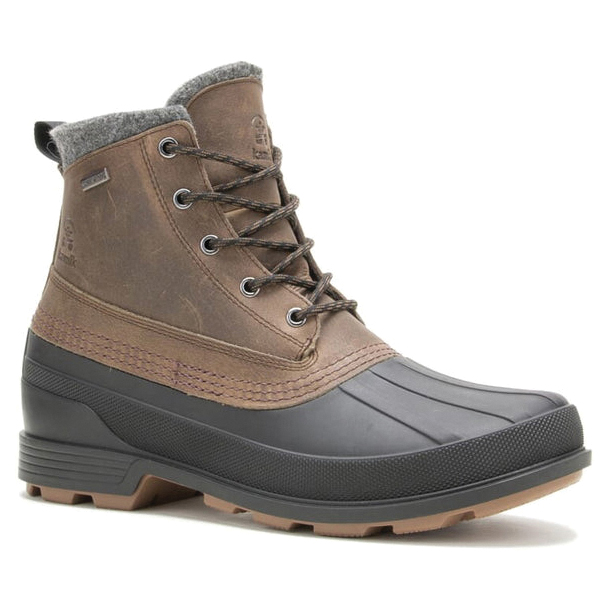 Kamik LAWRENCE M Series WK0755S-FOS-9 Boots, 9, Fossil, Leather, Lace-Up, Yes, -20 deg C - 5