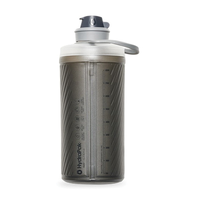 HydraPak Flux Series GF420M Reusable Bottle, 1 L, POM/TPU, Mammoth, Twist Lid - 2