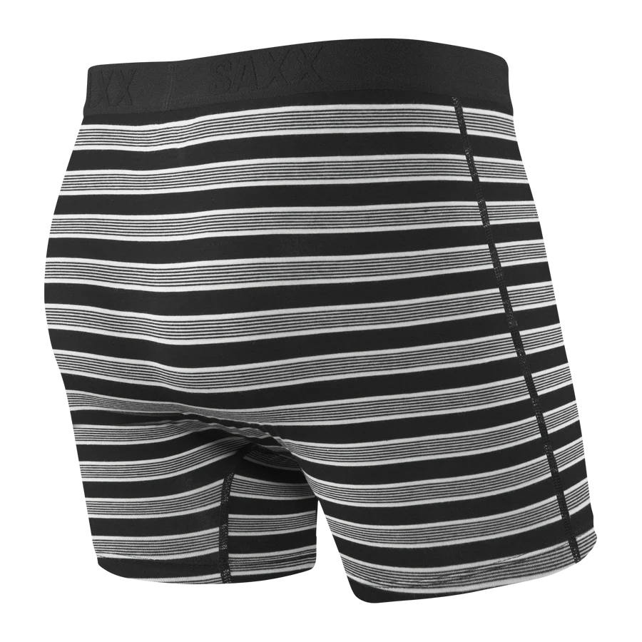 Saxx Ultra Series SXBB30F-BCP-S Boxer Briefs, S, Elastane/Viscose, Black, 30 to 32 in, 5 in L - 2