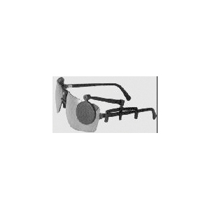 Third Eye 05 Eyeglass Mirror, ABS/Glass, Black - 2