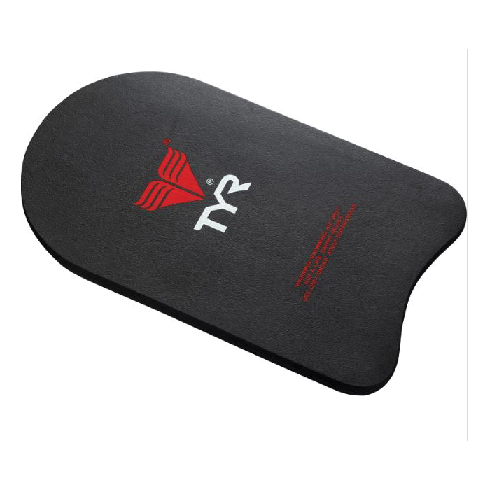TYR Classic Series LKB-001 Kickboard, 20 in L, 11-1/2 in W, EVA, Black - 2