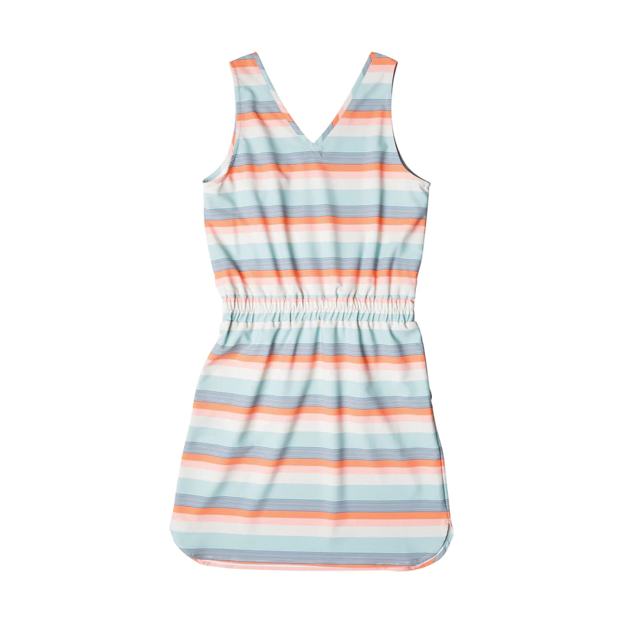 Kavu Ensenada Series 6095-2236-2 Dress, M, Polyester/Spandex, Cool Stripe, Adventure, Dinner, Trail, V-Neck - 2