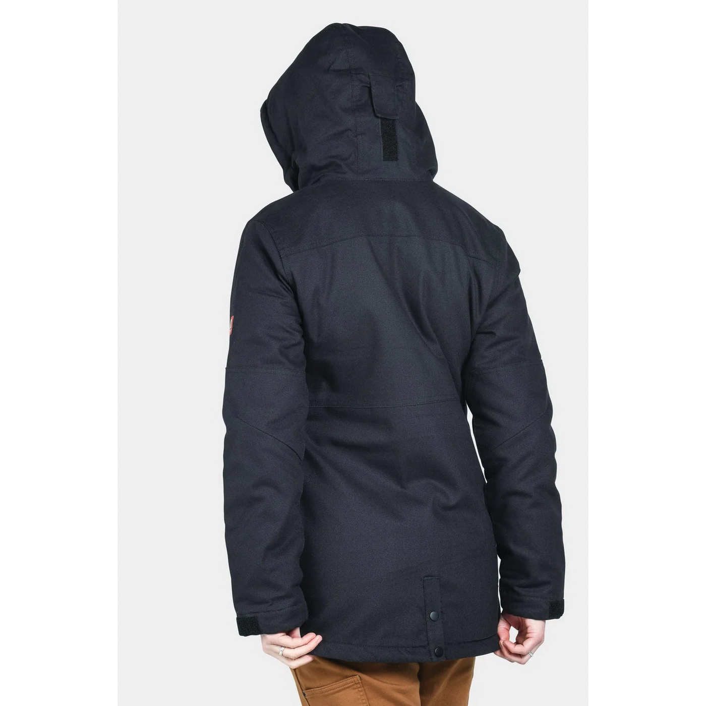 Dovetail Workwear Kent X Chore Series DWF23OW8-001-M Coat, M, Canvas/Cotton/Polyester, Black, Zipper - 2