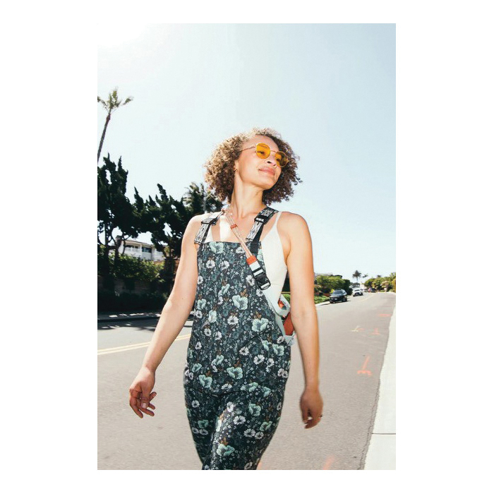 Kavu 6094-2209-L Jump Suit, L, 39 to 40 in, 31 to 32 in, Polyester/Spandex, Wildflower, Relaxed Fit, 24 in L Inseam - 4