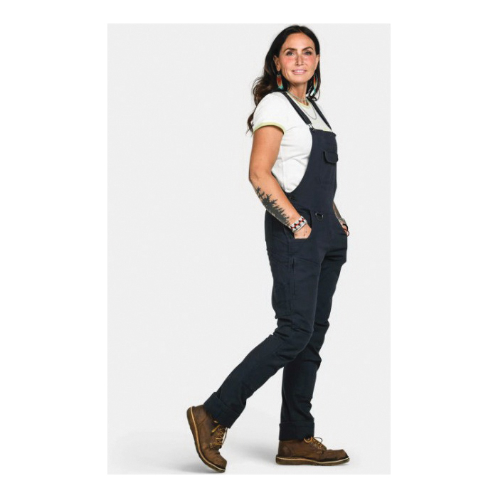 Dovetail Workwear Freshley Drop Seat Series DWF23O3W-001-8X30 Overalls, 8, 28-1/2 to 31 in, Cotton/Polyester/Spandex - 2