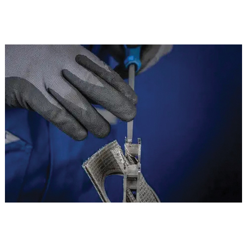 Pferd 11089 Machinist File, Square Profile, American Pattern, Double, Smooth Cut, 5/16 in W Blade, Plain Grip Handle - 2