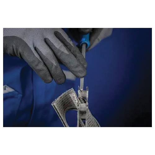 Pferd 11089 Machinist File, Square Profile, American Pattern, Double, Smooth Cut, 5/16 in W Blade, Plain Grip Handle - 3