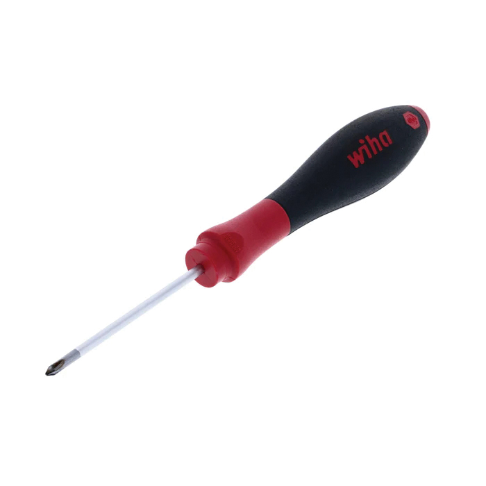 Wiha SoftFinish Series 31105 Screwdriver, #0 Drive, Phillips Drive, 6-1/2 in OAL, 60 mm L Shank - 2
