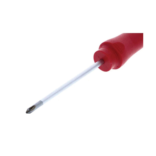 Wiha SoftFinish Series 31105 Screwdriver, #0 Drive, Phillips Drive, 6-1/2 in OAL, 60 mm L Shank - 4