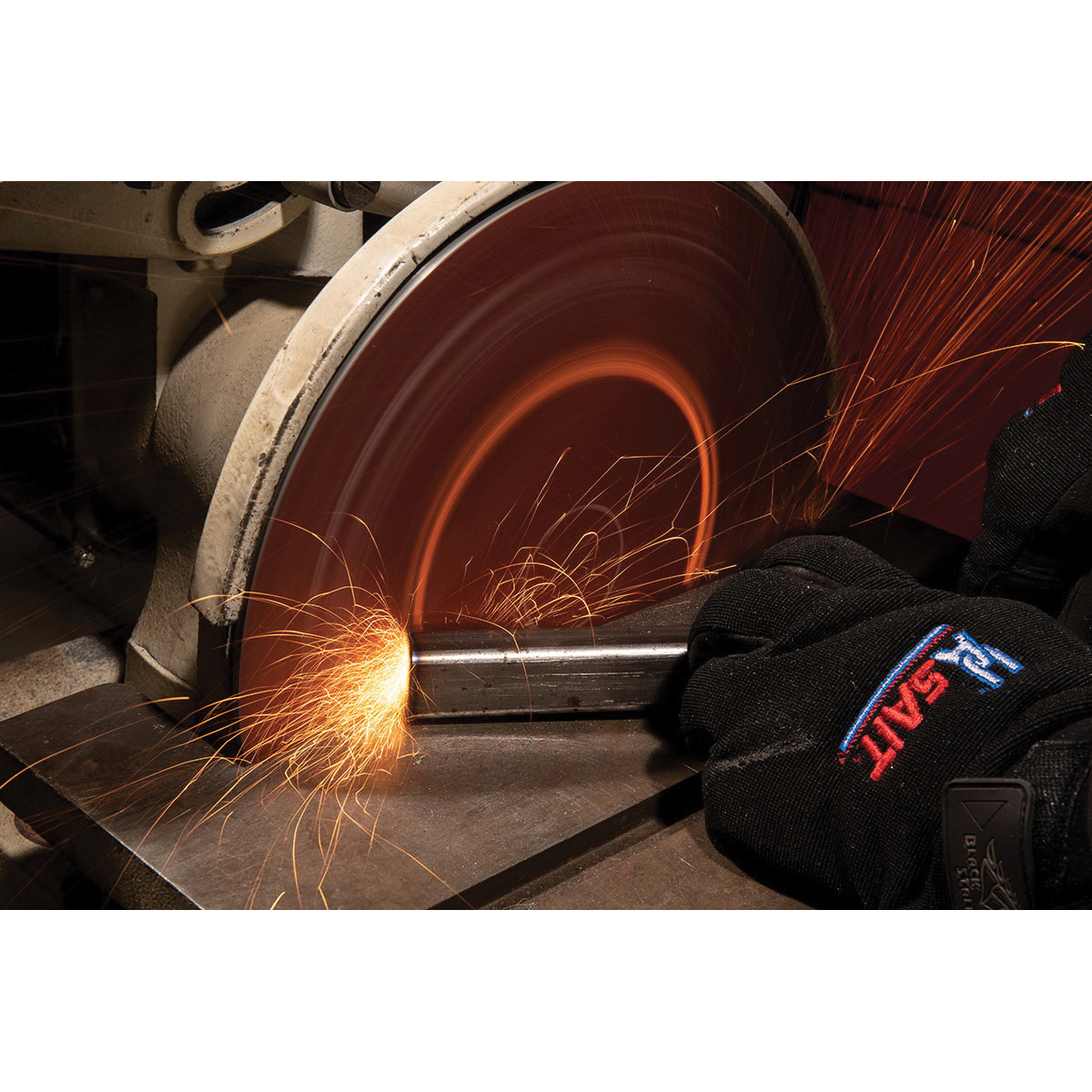 Sait 35102 Abrasive Disc, 6 in Dia, Coated, 150 Grit, Very Fine, Aluminum Oxide Abrasive, Cotton Backing - 2
