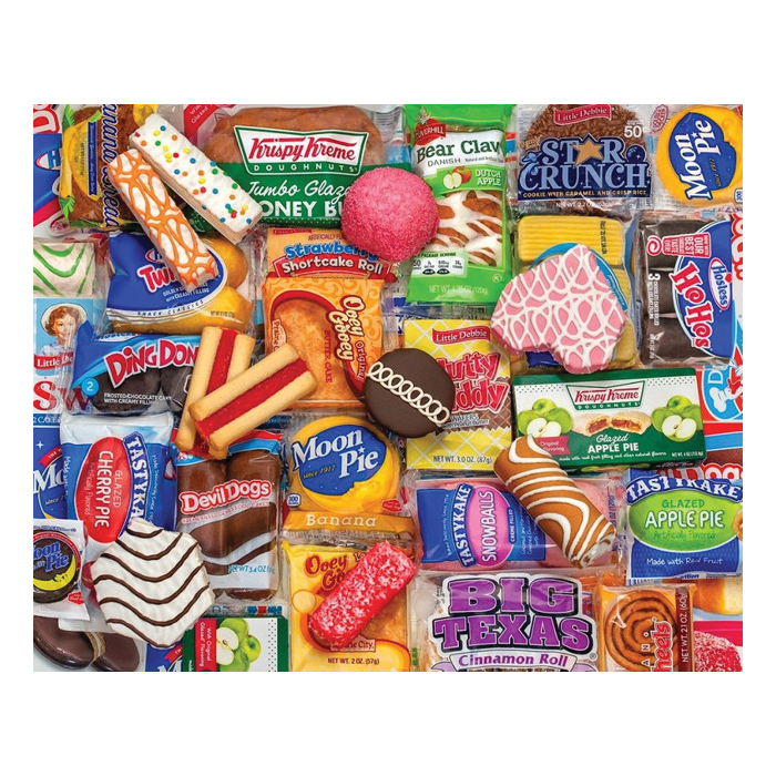 Allied 33-01589 Snack Treats Jigsaw Puzzle, 18 years and Up - 2