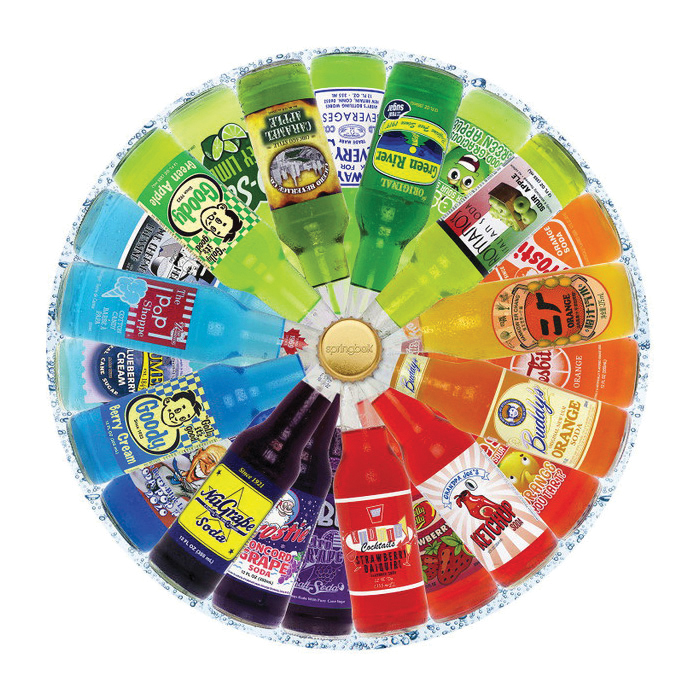 Allied 33-03011 Carbonated Colors Jigsaw Puzzle - 2