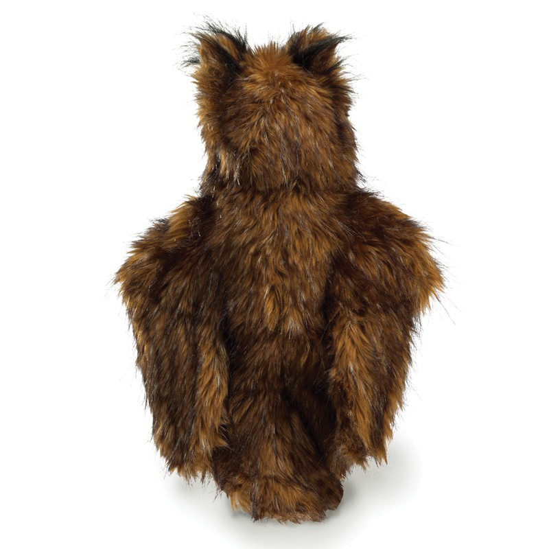 Folkmanis 2403 Hand Puppet, Great Horned Owl, Multi-Color - 2