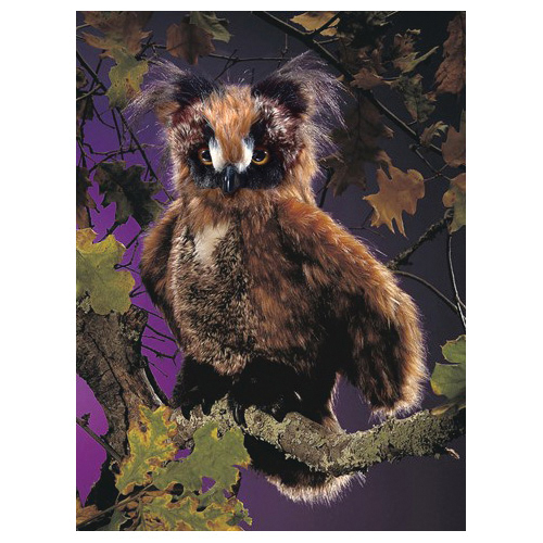 Folkmanis 2403 Hand Puppet, Great Horned Owl, Multi-Color - 4