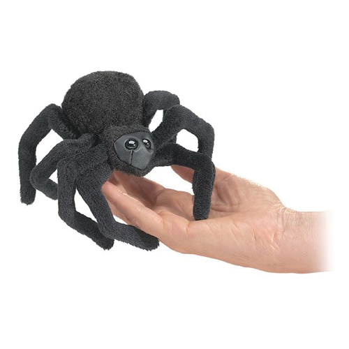 Folkmanis 2754 Finger Puppet, Mini Spider, Multi-Color - 3
