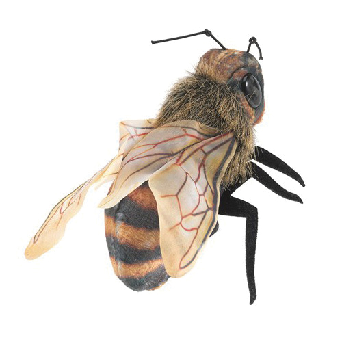 Folkmanis 2790 Finger Puppet, Mini Bee - 2