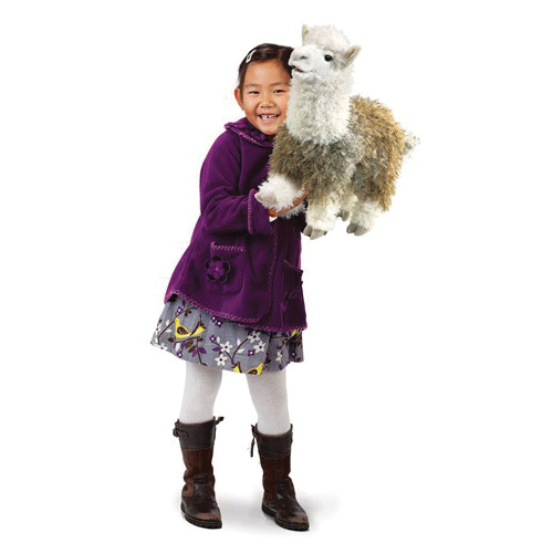 Folkmanis 2953 Hand Puppet, Alpaca - 3