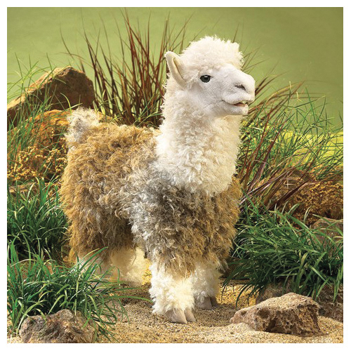 Folkmanis 2953 Hand Puppet, Alpaca - 4