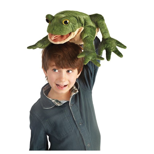 Folkmanis 3099 Hand Puppet, Toad - 4