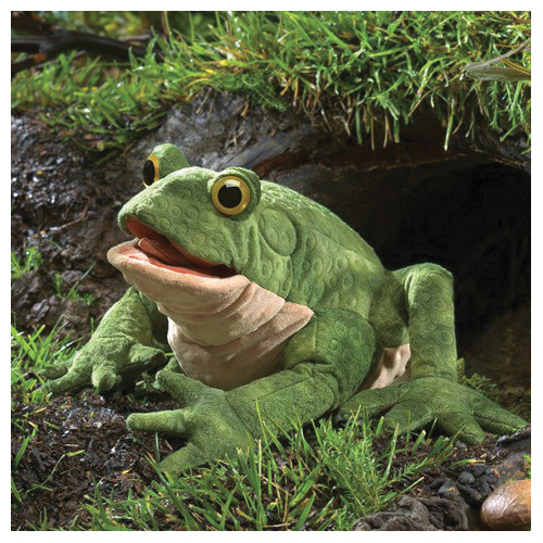 Folkmanis 3099 Hand Puppet, Toad - 5