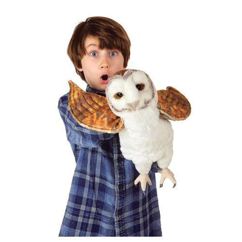 Folkmanis 3124 Hand Puppet, Barn Owl - 4