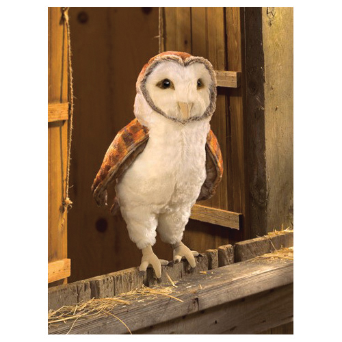 Folkmanis 3124 Hand Puppet, Barn Owl - 5