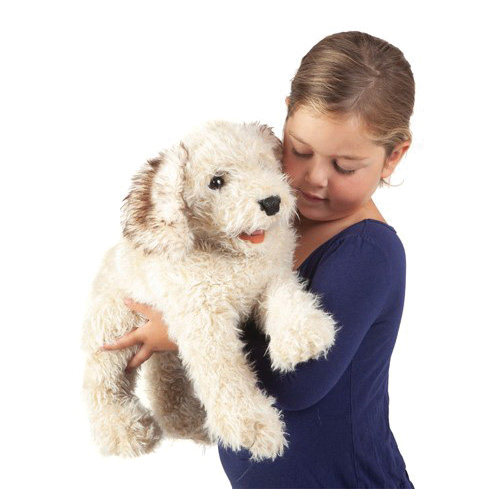 Folkmanis 3136 Hand Puppet, Labradoodle - 4
