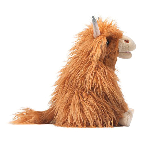 Folkmanis 3167 Hand Puppet, Highland Cow - 2